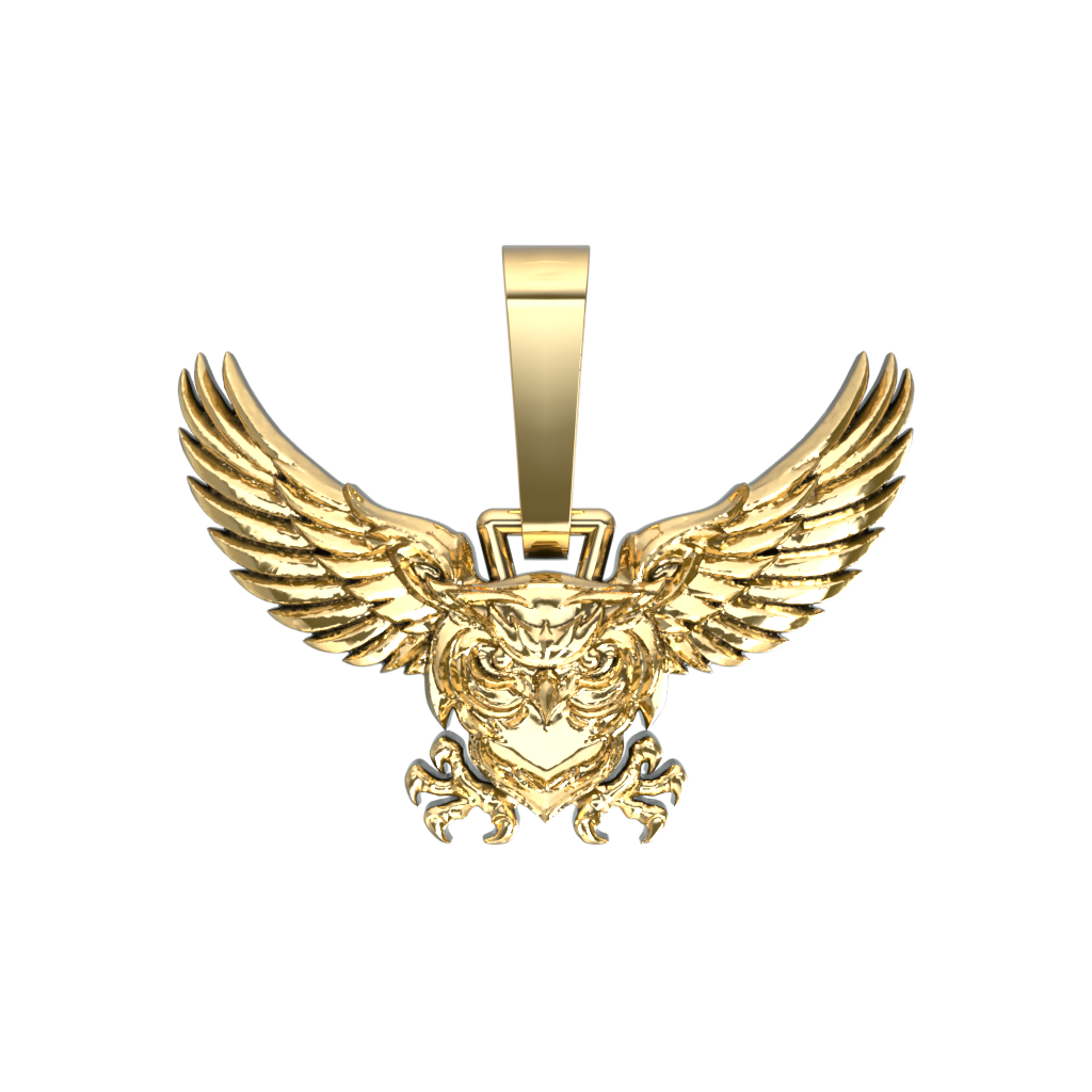 Pendentif Hibou - Lauréats de Saint-Hyacinthe